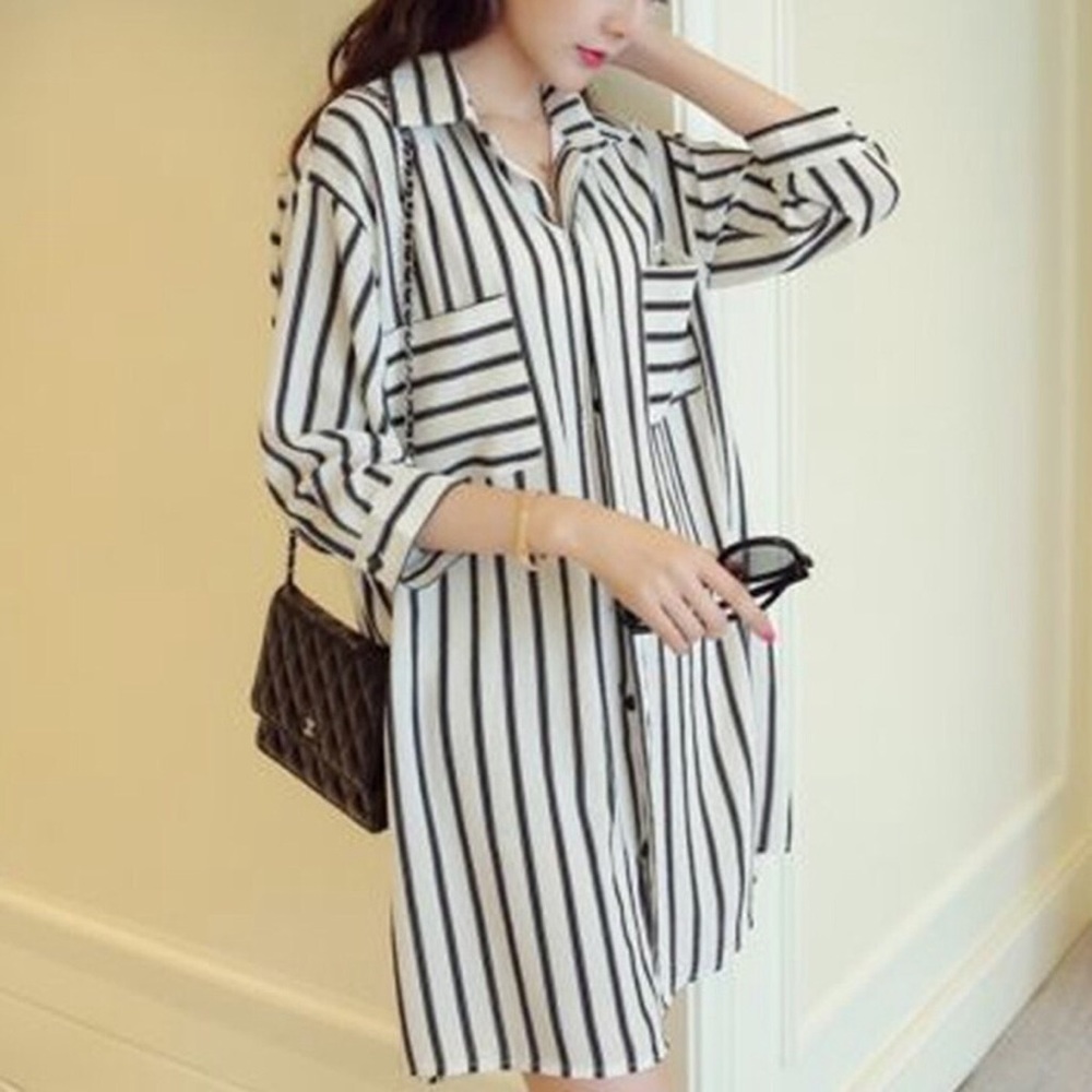 Striped Long Sleeve Shirt
